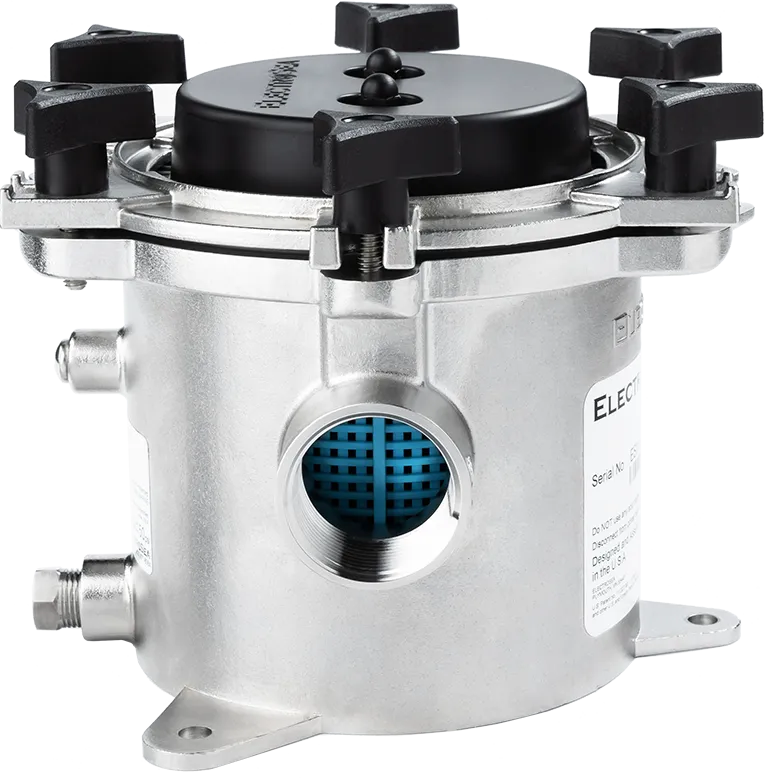 ElectroStrainer ES-100 rotated by ElectroSea