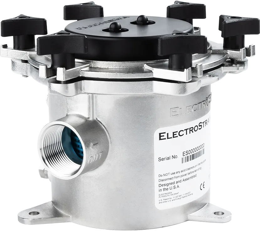 ElectroStrainer ES-100 rotated by ElectroSea