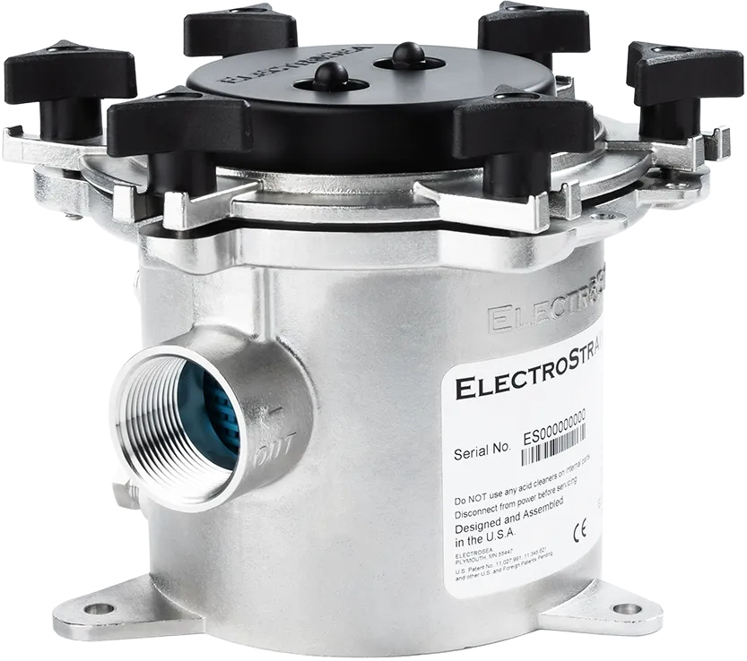 ElectroStrainer ES-125 rotated by ElectroSea