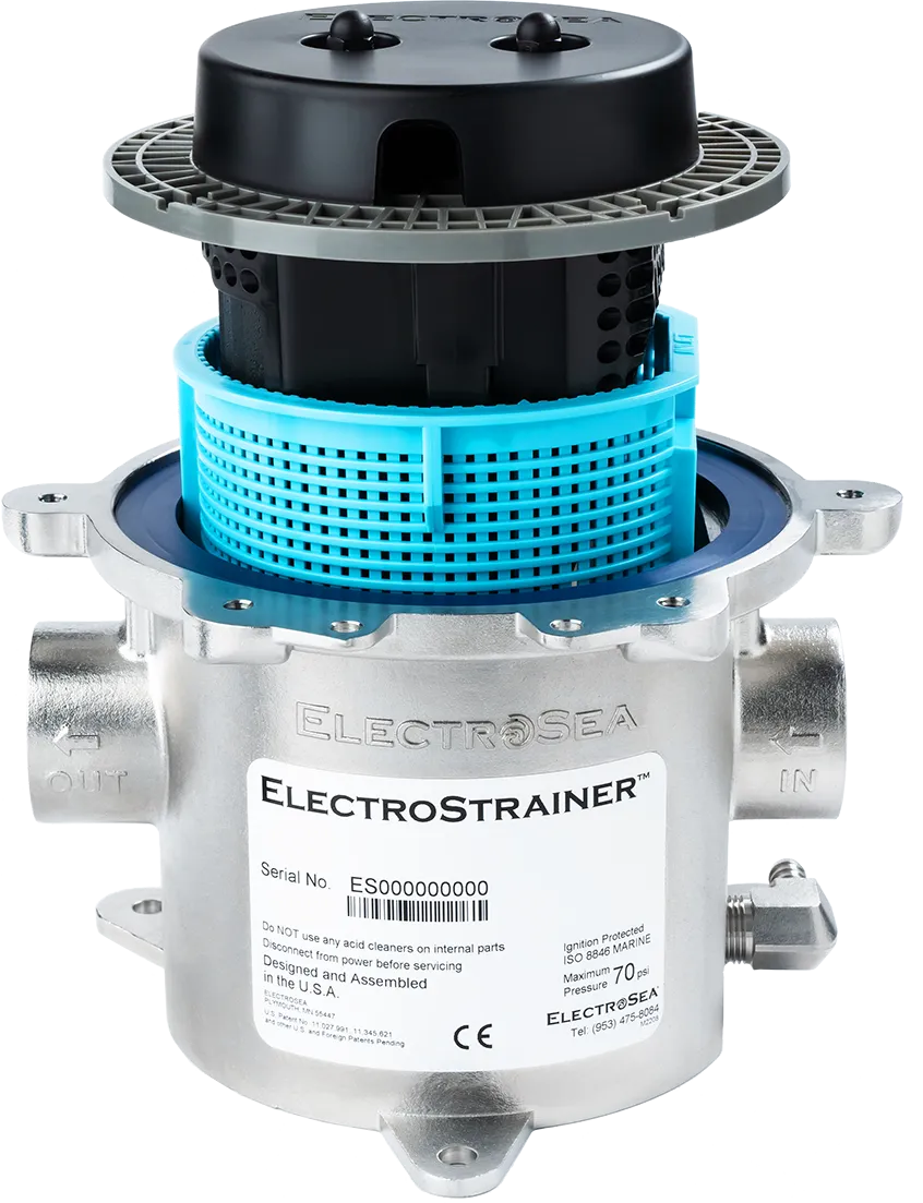 ElectroStrainer ES-125 expanded by ElectroSea