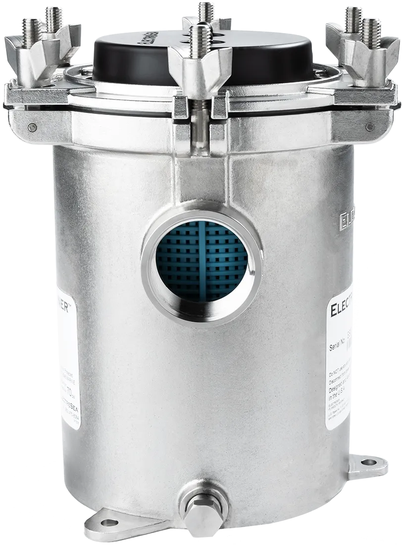 ElectroStrainer ES-150-PS rotated by ElectroSea