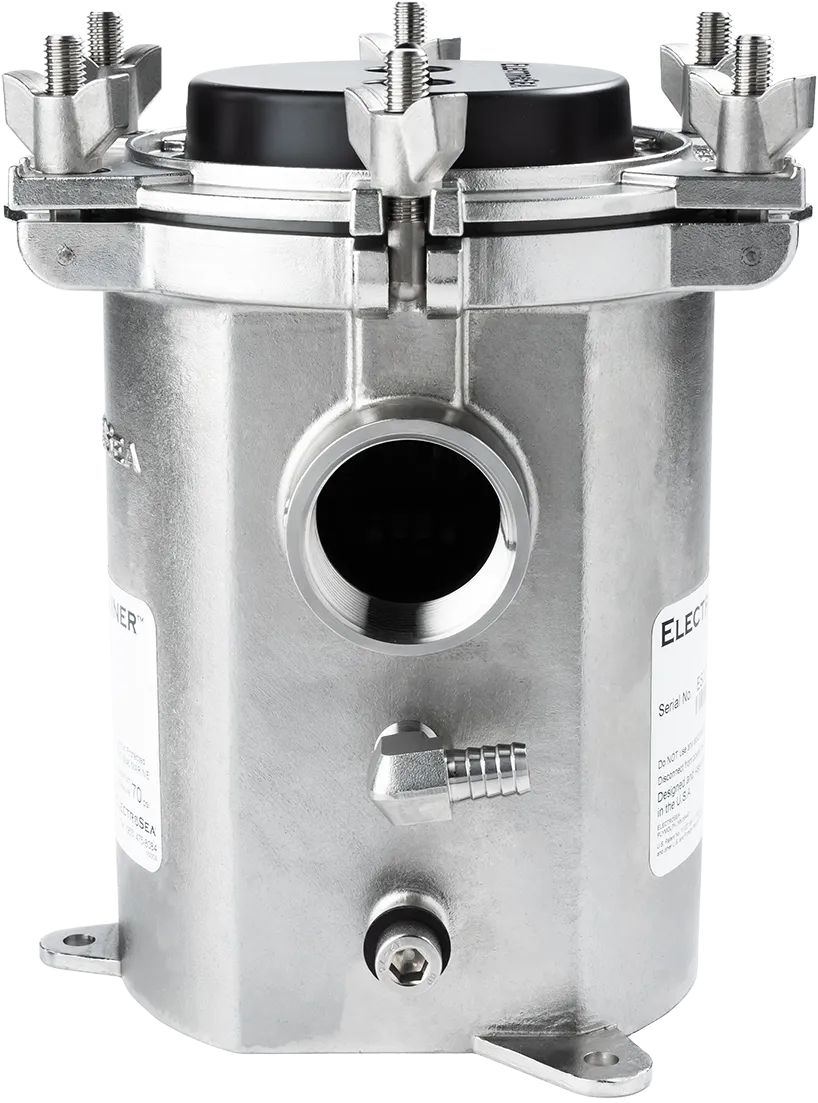 ElectroStrainer ES-150 rotated by ElectroSea