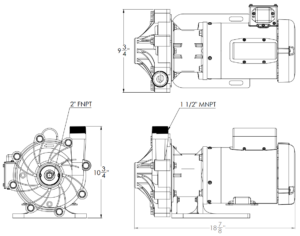 SeaStrong SW-2030 line drawing