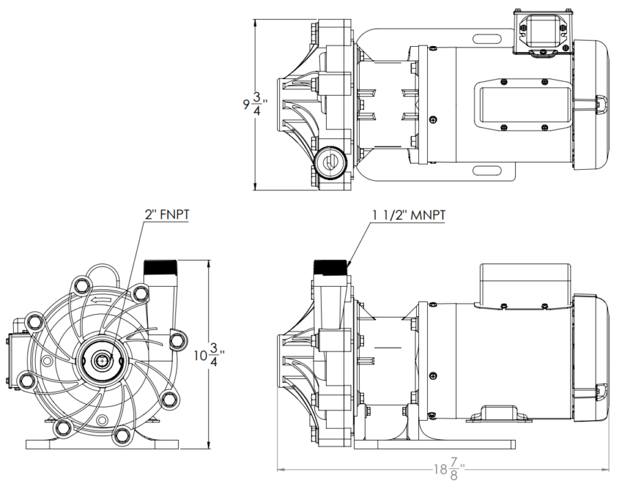 SeaStrong SW-2030 line drawing