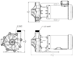 SeaStrong SW-2105 line drawing