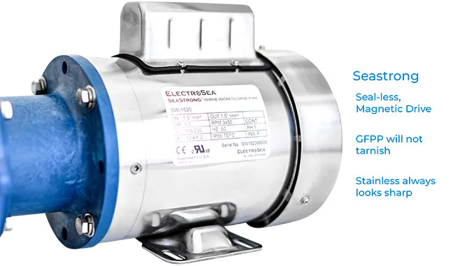 Seastrong pump features