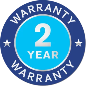2-Year Warranty