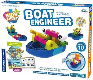 Boat engineer STEM toy